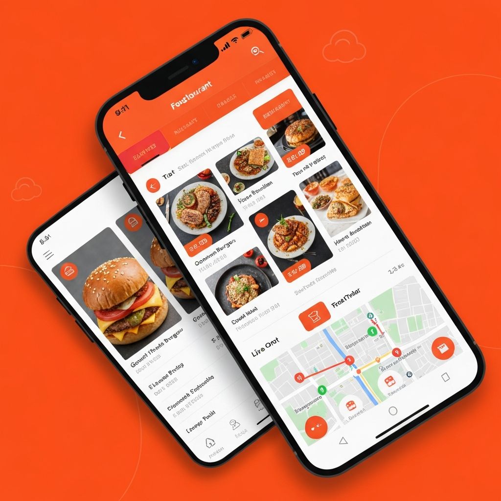 تطبيق توصيل طعام